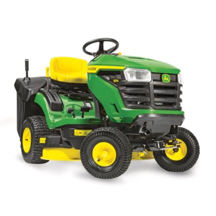 Cortadora de césped con asiento John Deere X117R